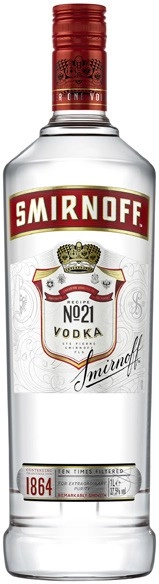 Smirnoff Red Vodka 1 Litre