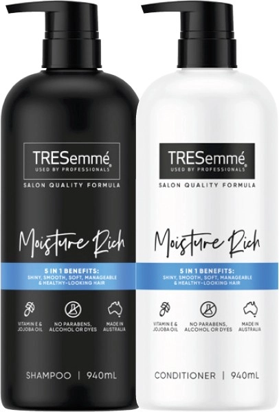 Tresemmé Shampoo or Conditioner 940mL