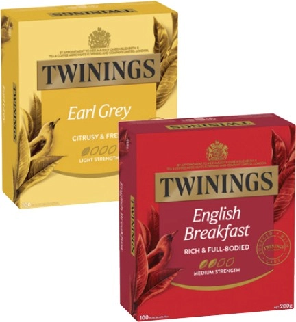 Twinings Tea Bags 80 Pack-100 Pack