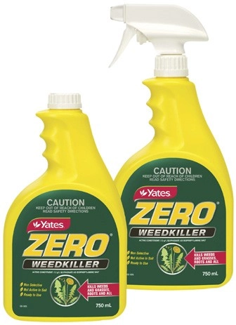 Yates Zero Weedkiller Plus Refill Ready to Use 2 Pack