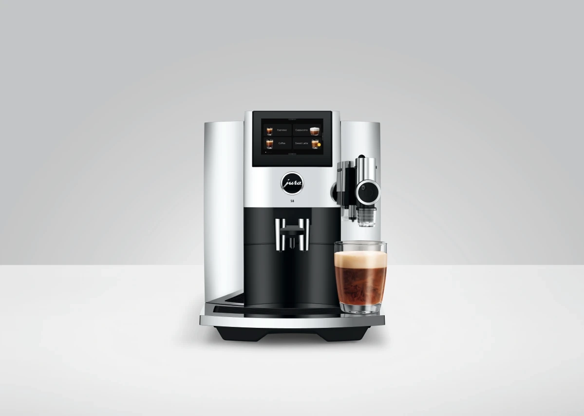 JURA S8 Chrome Inter Automatic Coffee Machine