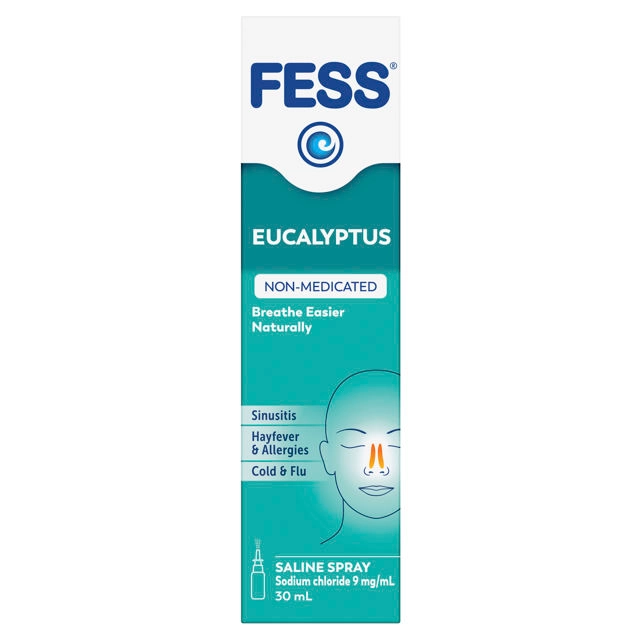 Fess Saline Eucalyptus Nasal Spray 30ml