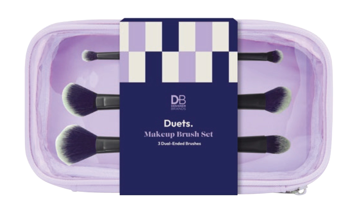 Designer Brands Duets Makeup Brush Set 3 Piece