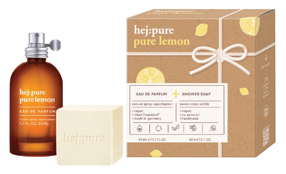 Hej Pure Lemon Duo Set EDP 50ml & Soap