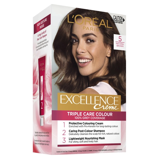 L’Oréal Paris Excellence Creme 5 Brown 1 Pack