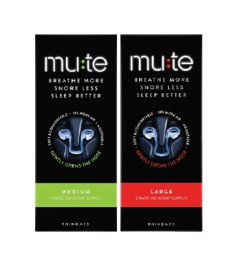 Mute Snoring Relief Selected Range