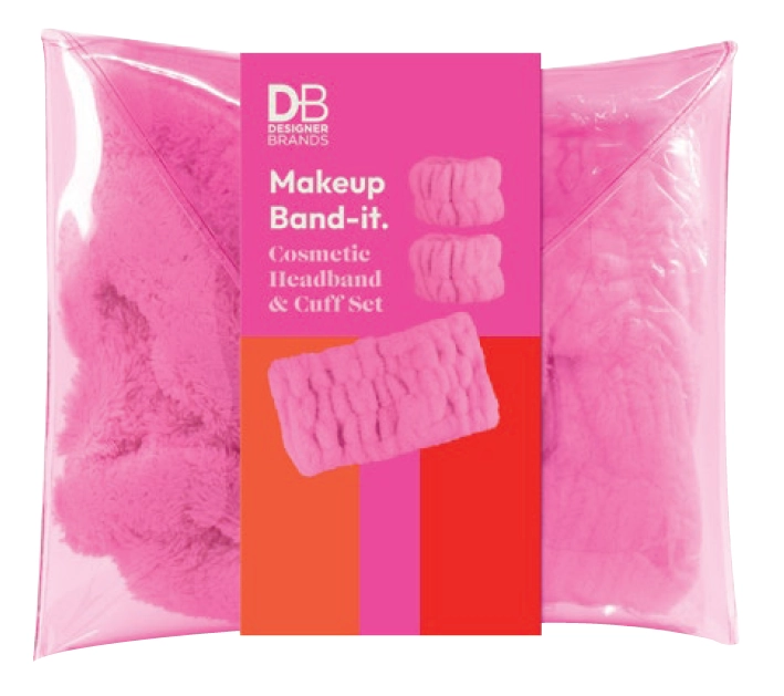 Designer Brands Makeup Band-It Headband & Cuff Set 3 piece