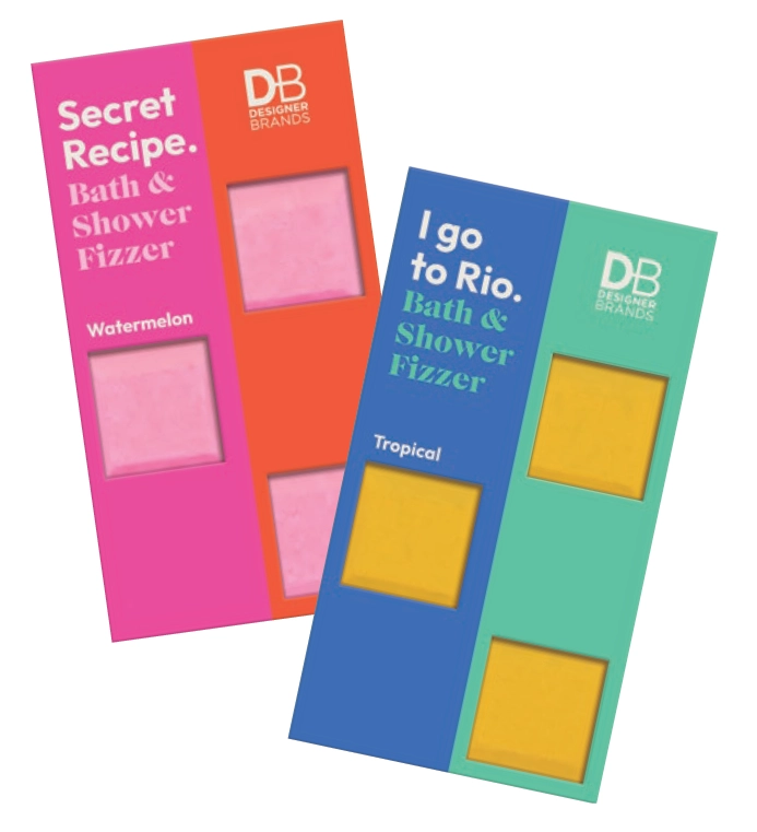 Designer Brands Secret Recipe, I Go To Rio Bath & Shower Fizzer