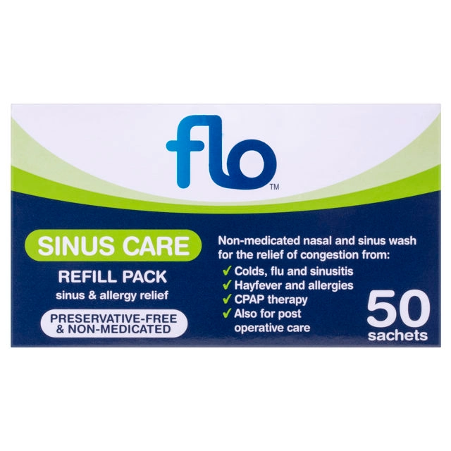 Flo Sinus Care Refills 50 Sachets