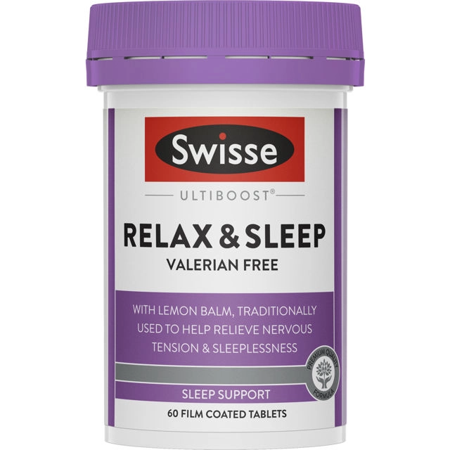 Swisse Ultiboost Relax & Sleep 60 Tablets