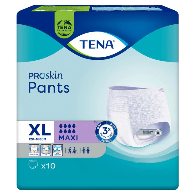 Tena Proskin Pants Maxi Extra Large 10 Pack