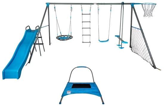 8 Station Swing Set*