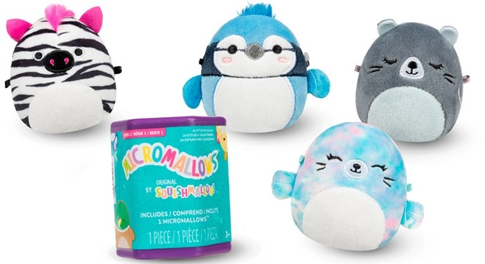 Assorted Squishmallows Micromallows 2.5" Blind Capsules