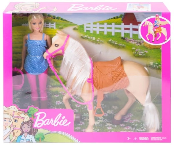 Barbie Doll and Horse