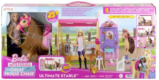 Barbie Mysteries: The Great Horse Chase Ultimate Stable Playset