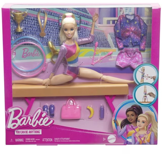 Barbie You Can Be Anything: Gymnastics Playset