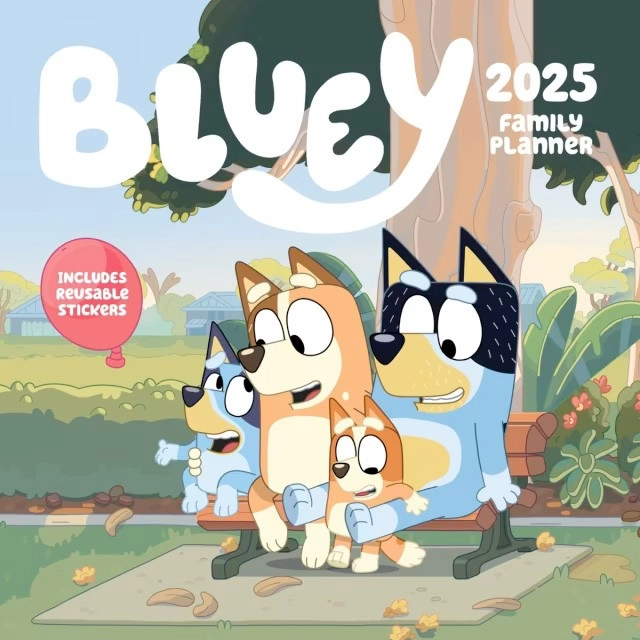 Bluey 2025 Family Planner