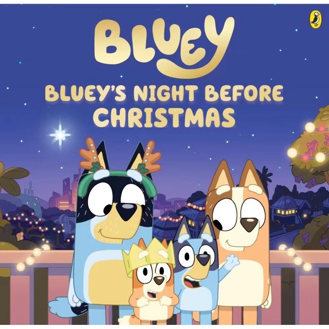 Bluey: Bluey's Night Before Christmas - Book