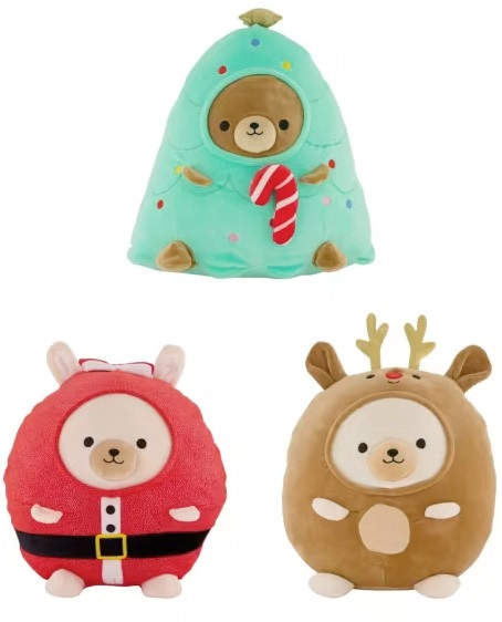 Christmas Hoodie Plush - Assorted