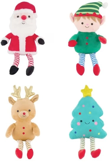 Christmas Long Leg Plush Toy - Assorted