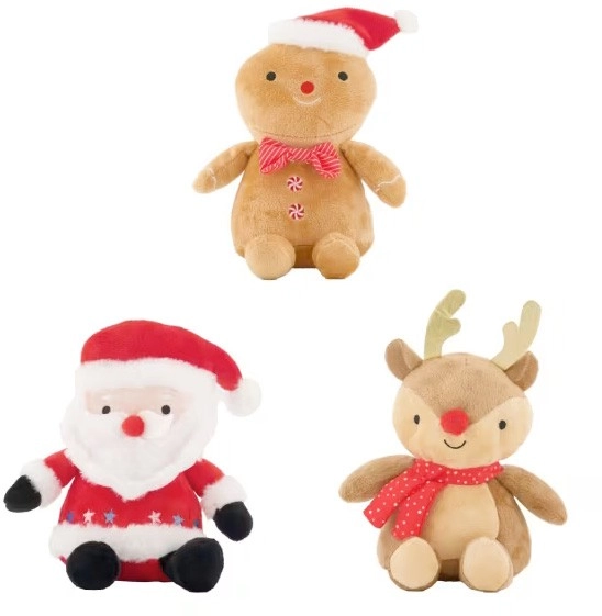 Christmas Mini Plush Toy - Assorted