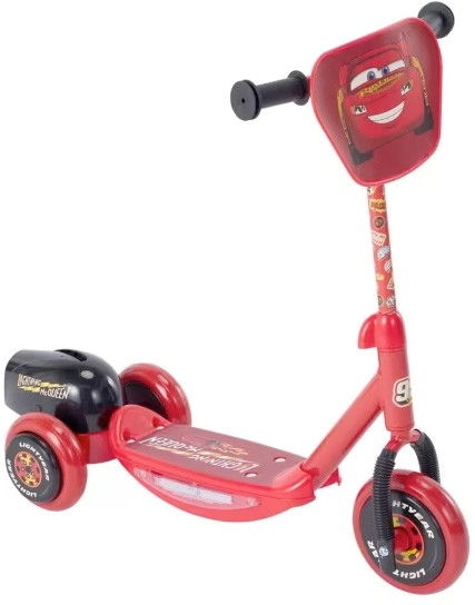 Disney Pixar Cars Lightning McQueen Light Up Bubble Scooter