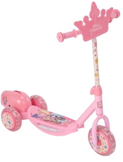 Disney Princess Light Up Bubble Scooter