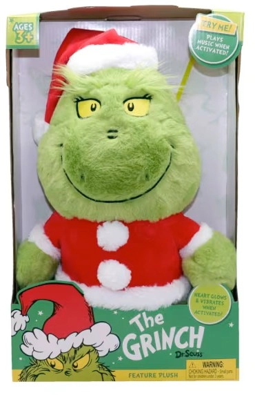 Dr. Seuss The Grinch Feature Plush