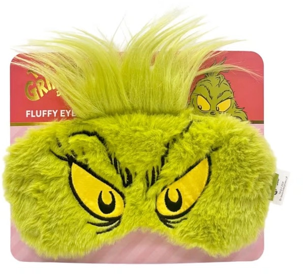 Dr. Seuss The Grinch Fluffy Eye Mask