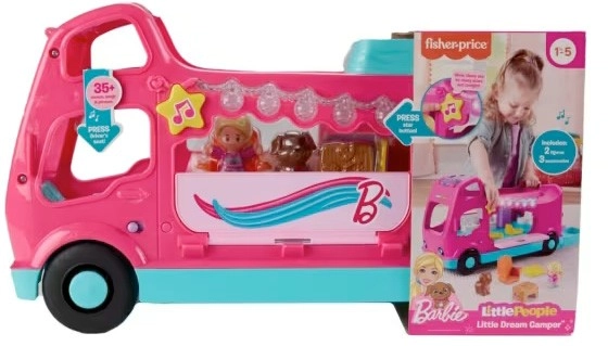 Fisher-Price Barbie Little People Little Dream Camper Playset