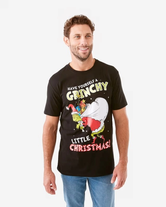 Grinch License Christmas T-shirt