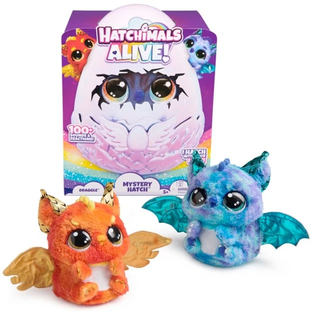 Hatchimals Alive!: Mystery Hatch Draggle - Assorted