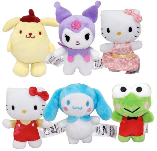 Hello Kitty and Friends Micro Plush Toy - Assorted