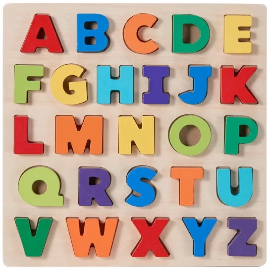 Learn the Alphabet Chunky Wooden Puzzle