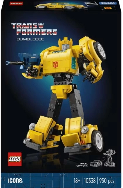 LEGO Icons Transformers Bumblebee 10338