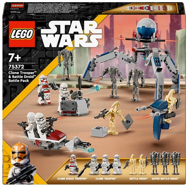 LEGO Star Wars Clone Trooper & Battle Droid Battle Pack 75372