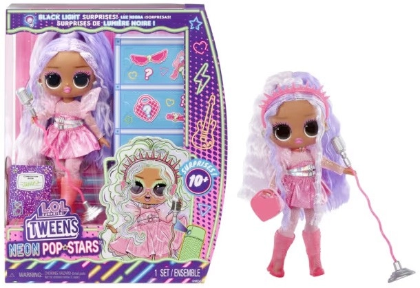 L.O.L. Surprise! Tweens Neon Pop Stars: Kitty K Doll