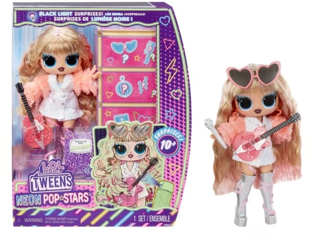 L.O.L. Surprise! Tweens Neon Pop Stars: Thea Stars Doll