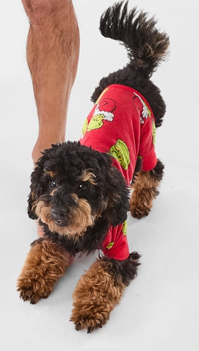 Pet Christmas License Grinch PJ - Extra Extra Large