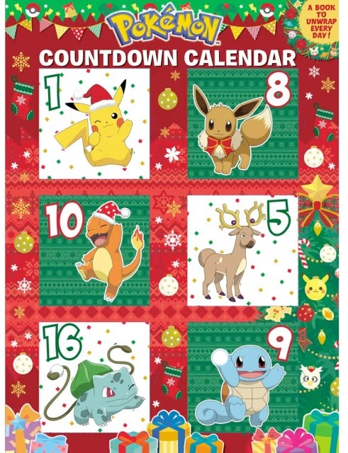 Pokemon Countdown Calendar - Book