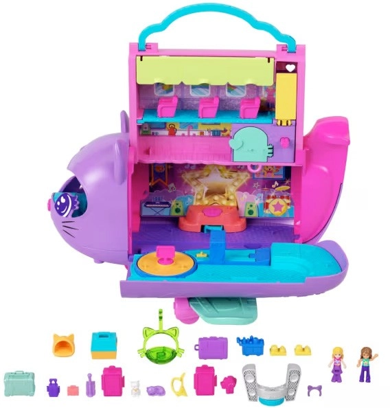 Polly Pocket Adventures in Rio: Kitty Airways Playset