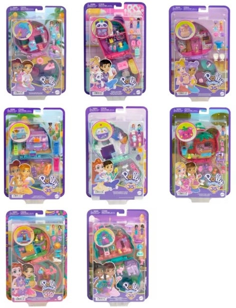 Polly Pocket Pocket World Compact Playset - Assorted