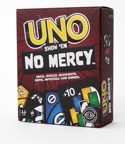 UNO Show 'em No Mercy Card Game