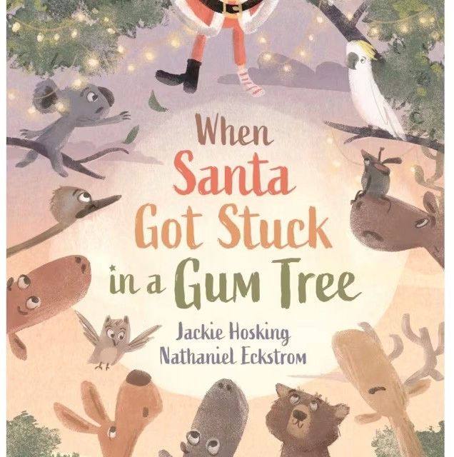 When Santa Got Stuck in a Gum Tree by Jackie Hosking - Book