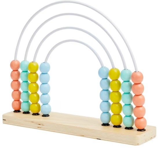 Wooden Rainbow Abacus