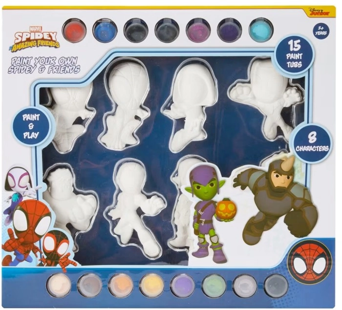 Disney Junior Marvel Spidey and His Amazing Friends: Paint Your Own Spidey and Friends