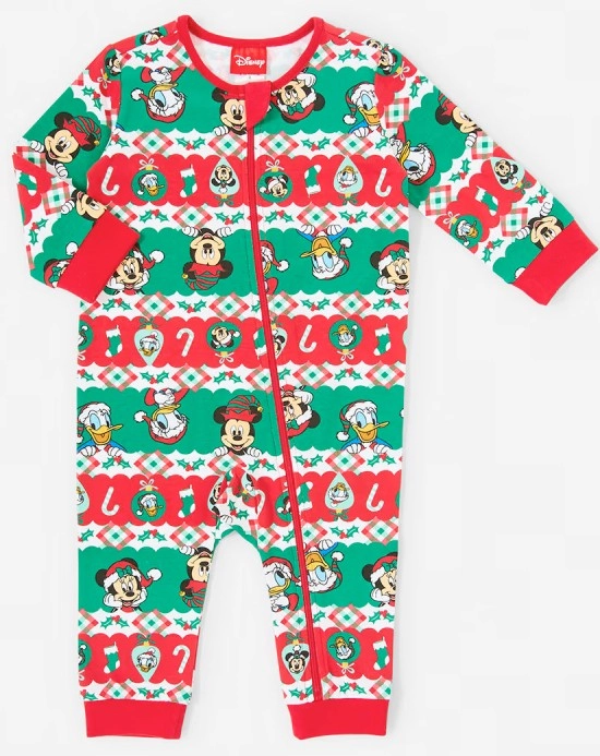 Disney License Christmas Coverall