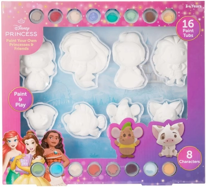 Disney Princess Paint Your Own Princesses and Friends Kit