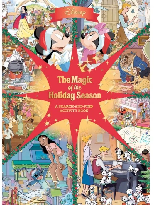 Disney The Magic of the Holiday Season: A Search-and-Find Activity Book