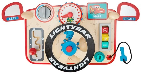 Disney Wooden Toys Pixar Lightyear Cars Driving Station